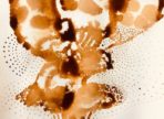 Žirafa (malba kávou na akvarel. papíře A4   700 Kč +poštovné